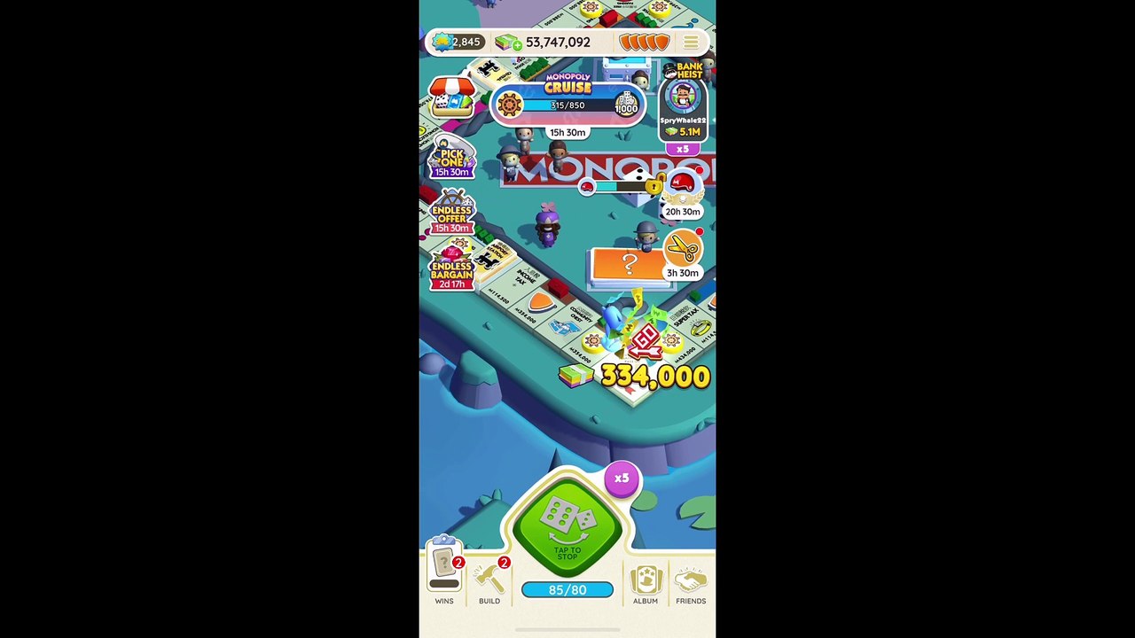 [Miniriceto]Game Play _ Monopoly Go!Day 133