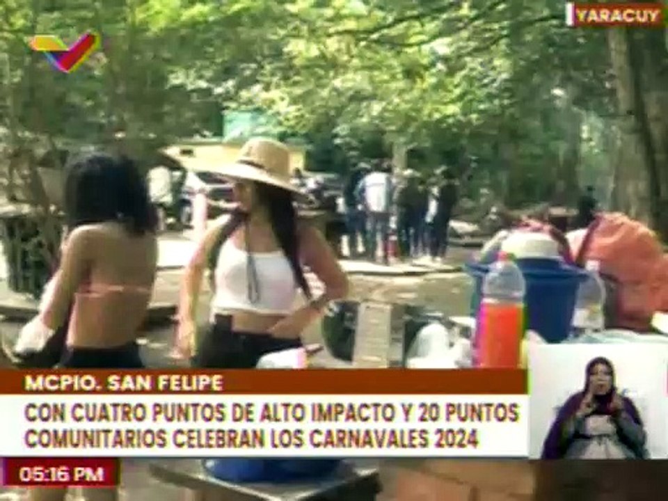 Yaracuy | Ciudadanos disfrutan de actividades recreativas durante el asueto carnestolendo