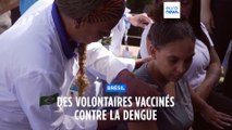 le Brésil a lancé une vaste campagne de vaccination contre la dengue