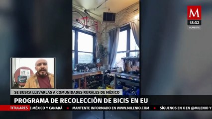 Programa busca recolectar bicis sin uso en EU y llevarlas a comunidades rurales
