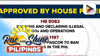 Panukalang ipagbawal ang operasyon ng POGO sa bansa, aprubado na sa House Committee Level
