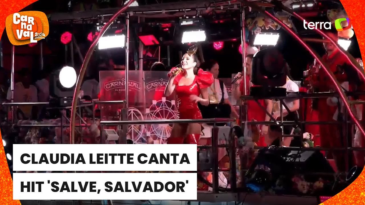 Claudia Leitte agita foliões com 'Prefixo de Verão/Baianidade Nagô'