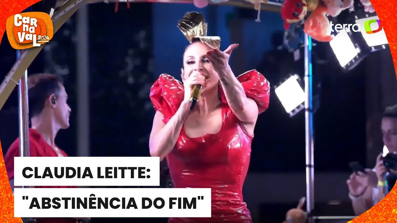 Claudia Leitte não quer pensar no fim da folia: 'se não eu choro'