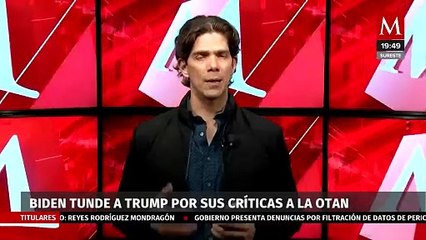 Joe Biden tunde a Donald Trump por sus críticas a la OTAN