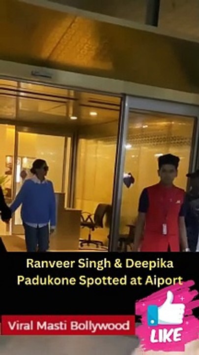 Ranveer Singh, Deepika Padukone & Amrita Rao Spotted at Airport Viral Masti Bollywood