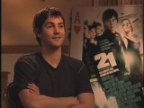 Jim Sturgess Interview for 21 from Spill.com