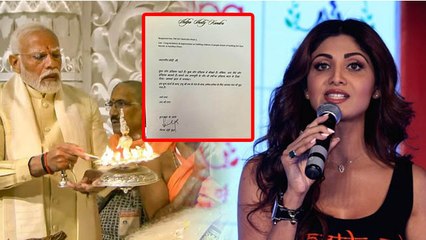 Shilpa shetty Writes Letter To PM Modi For Pran Pratishtha Troll, Public Angry Reaction...