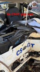 Xe CSGT gặp tai nạn, một trung úy cảnh sát thuộc quản lý của Bộ Công an tử vong