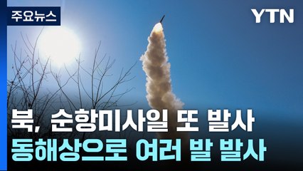 北, 오늘 오전 동해상 순항미사일 발사...올해 5번째 / YTN