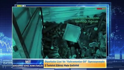 Diyarbakır Lice'de “Kahramanlar-50" Operasyonuyla 2 Terörist Etkisiz Hale Getirildi