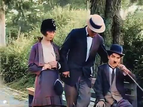 #CharlieChaplin - Those Love Pangs (1914) | Colorized Charlie Chaplin Comedy