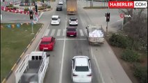 Gaziantep'te kırmızı ışık ihlali yapan 8 sürücüye 58 bin lira ceza
