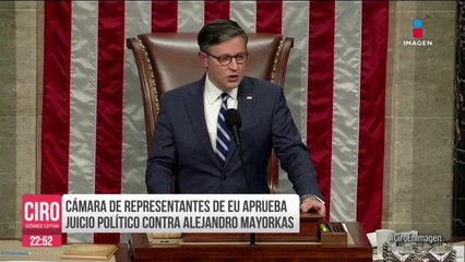 Aprueban juicio político contra Alejandro Mayorkas, secretario de Seguridad de EU