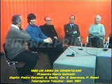 1980 Un anno da dimenticare. M. Salinelli V. Rotondi, Gino Bechi, On. E. Speranza, Paolo Rossi. 1981