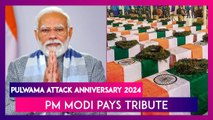 Pulwama Attack Anniversary 2024: PM Modi Pays Tribute To ‘Brave Heroes’ Killed In Terror Attack