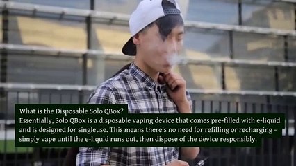 How Solo Qbox is Transforming the Vaping Experiences of Vape Lovers