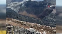 Erzincan İliç'te büyük felaket! Toprak kayması nedeniyle kaybolan 9 işçiyi arama çalışmaları sürüyor