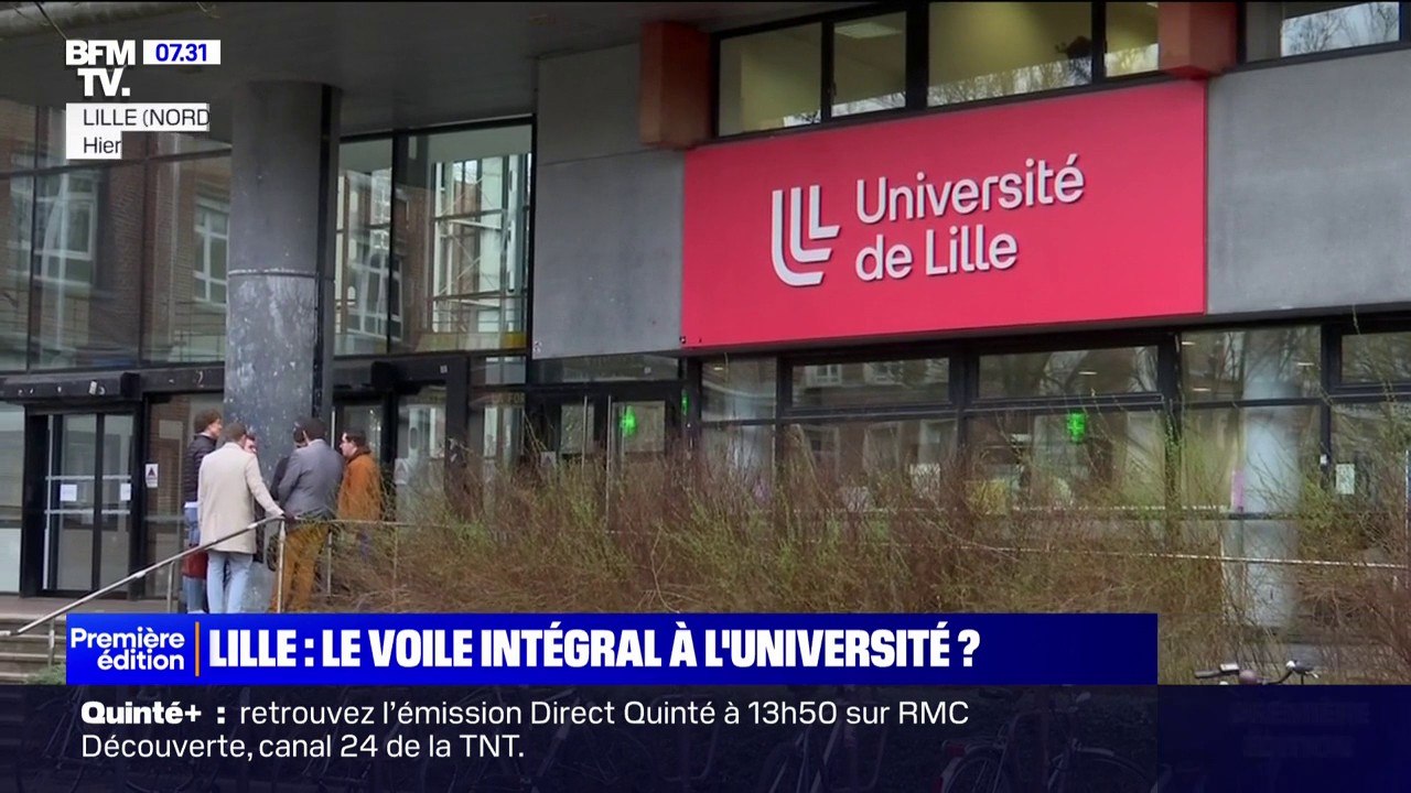 À l'Université de Lille, des images d'étudiantes voilées font polémique
