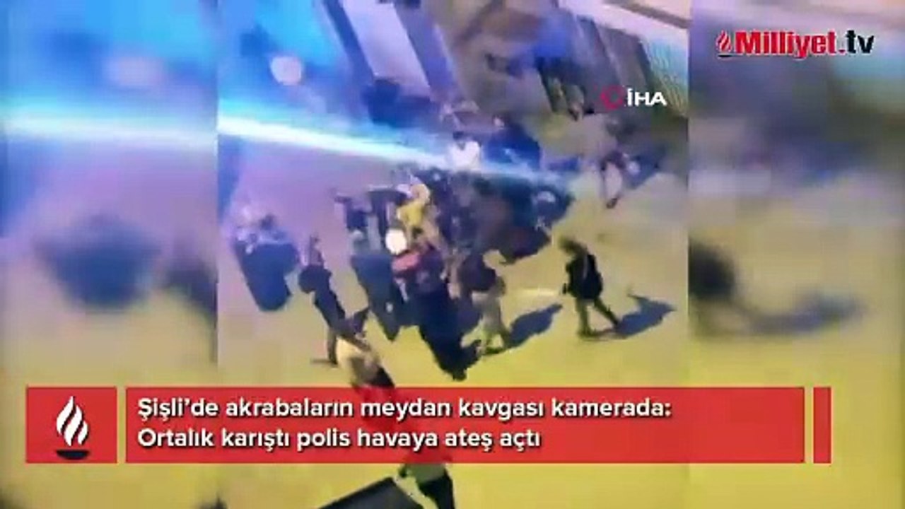 Akrabaların meydan kavgası! Ortalık karıştı, polis havaya ateş açtı