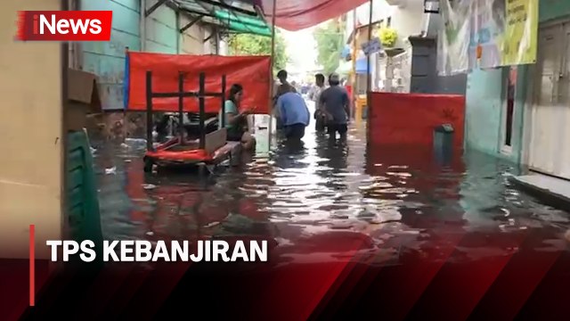 4 TPS Kebanjiran, Proses Pencoblosan di Kedoya Utara Sempat Ditunda