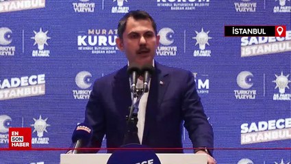 Murat Kurum: İstanbulluların kardeşi, evladı olmaya adayım