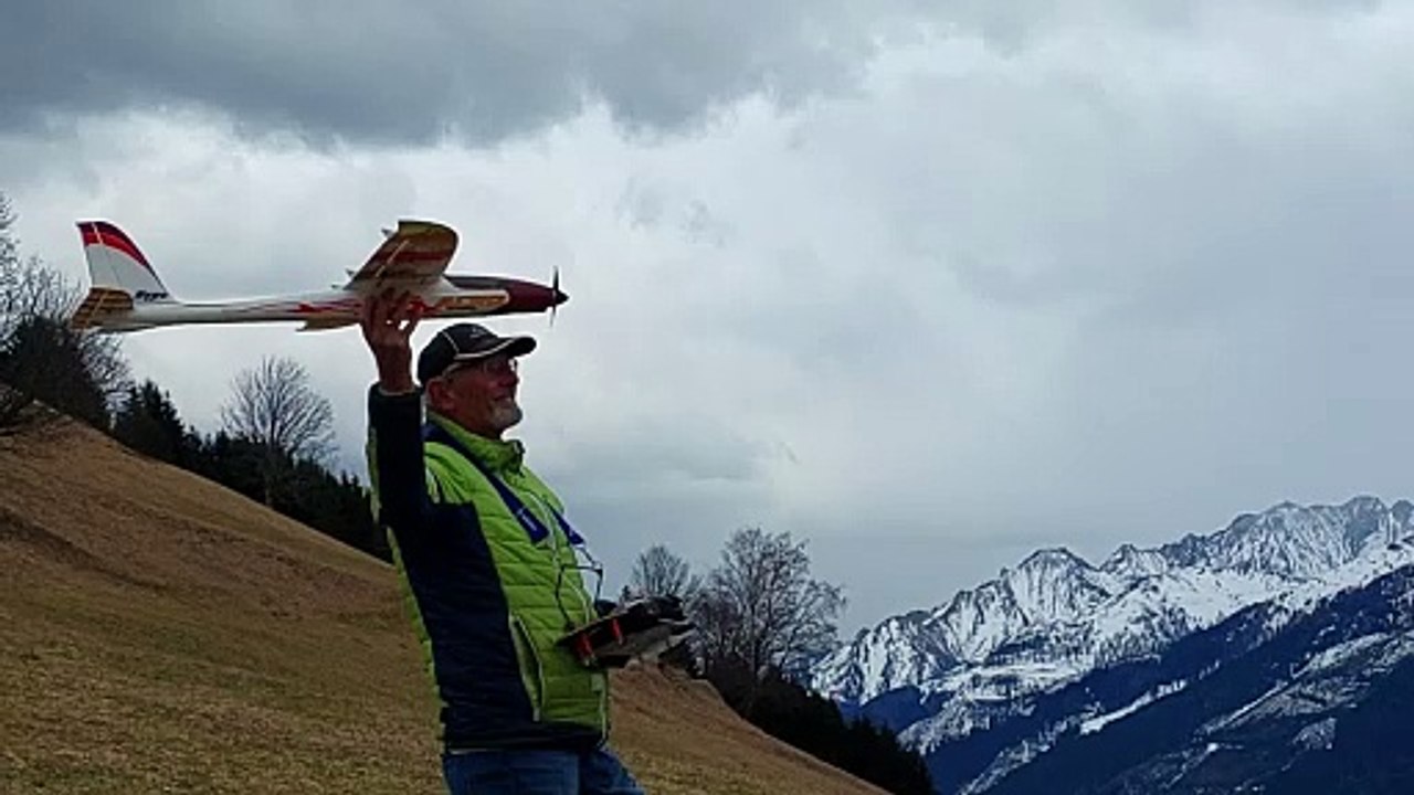 Acro, Hanflug am Südhang