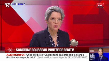 Sandrine Rousseau sur l'affaire Gérard Miller: "Quand j'ai lu cet article, j'ai été non seulement déçue, mais aussi très en colère"