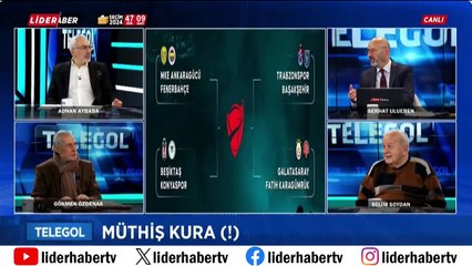 Canlı Yayında Flaş Şike Sözleri... Amaç Fenerbahçe ve Galatasaray'ı Finale Çıkarmak