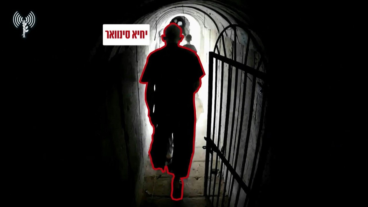 Israels Armee: Video soll Hamas-Chef Sinwar im Gazastreifen zeigen