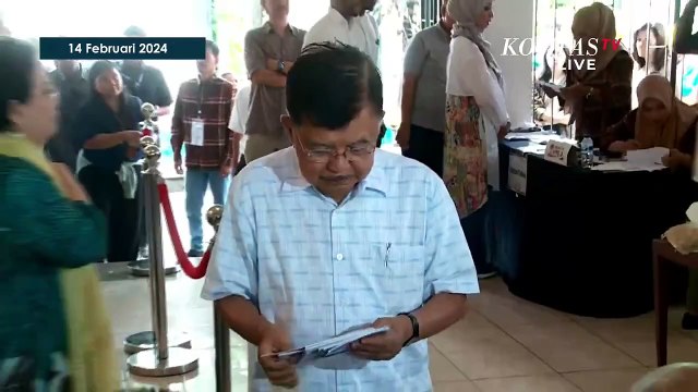 Momen Jusuf Kalla Nyoblos, Sebut Pemilu Indonesia Terumit di Dunia?