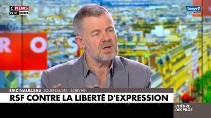 Download Video: Le naufrage de Christophe Deloire, patron de Reporters sans frontières, en direct sur CNews face à Pascal Praud