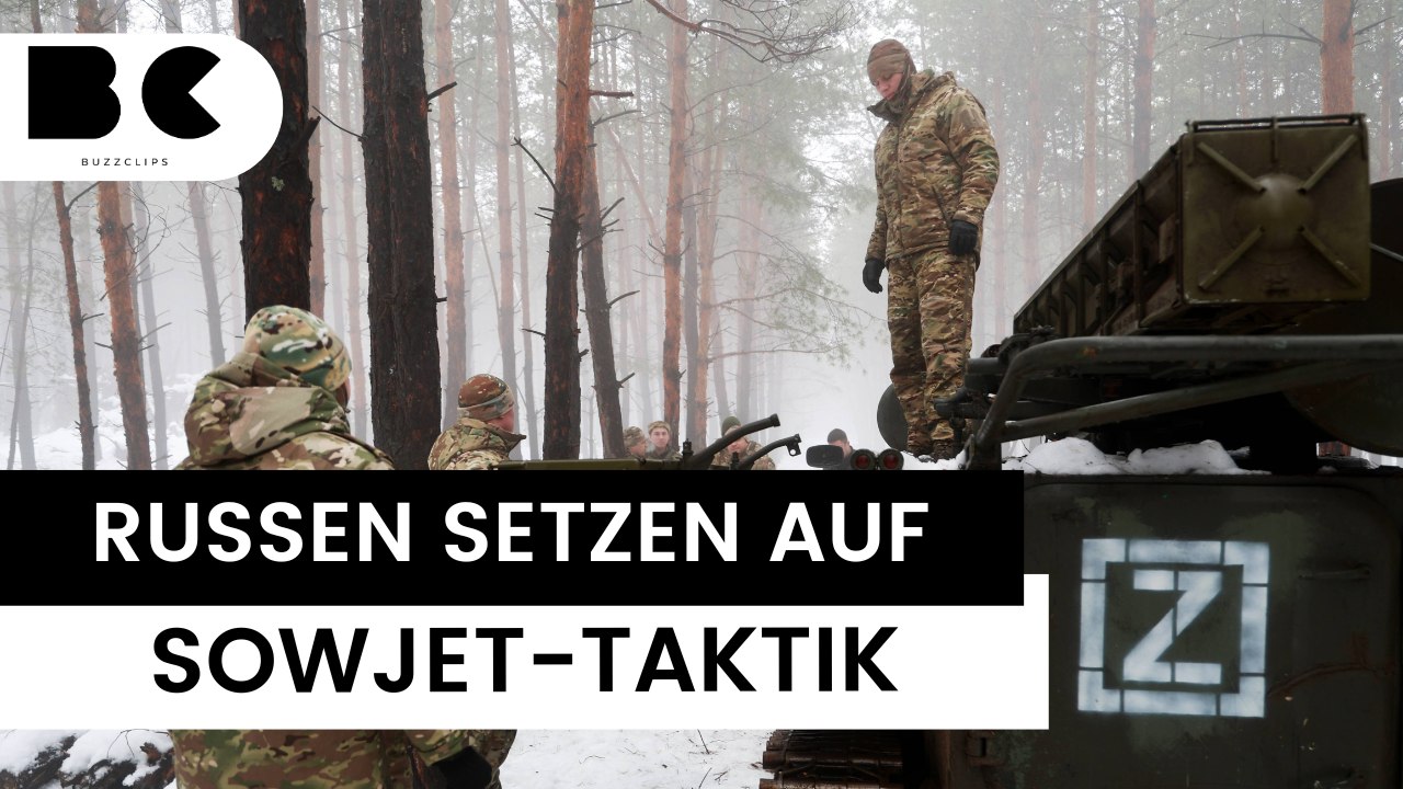 Jetzt setzen Russen auf 100 Jahre alte Sowjet-Taktik