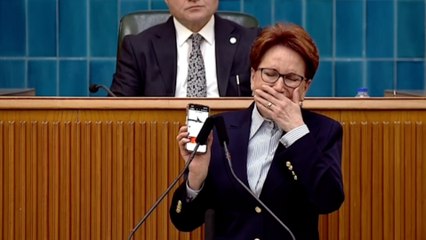 Meral Akşener Meclis kürsüsünde hıçkırarak ağladı...