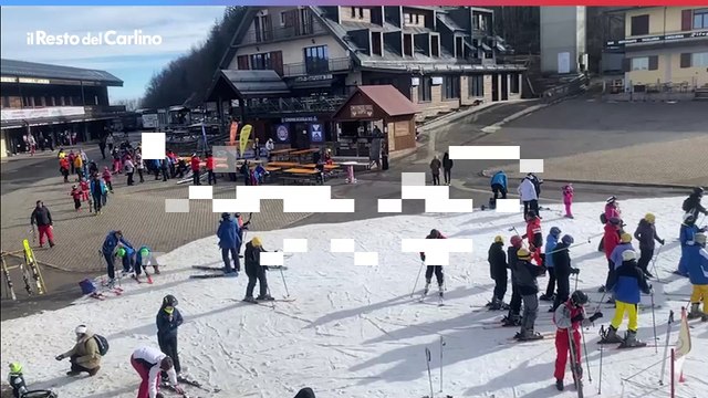 Sci al Cimone: il video. Arrivano 150 inglesi per la settimana bianca