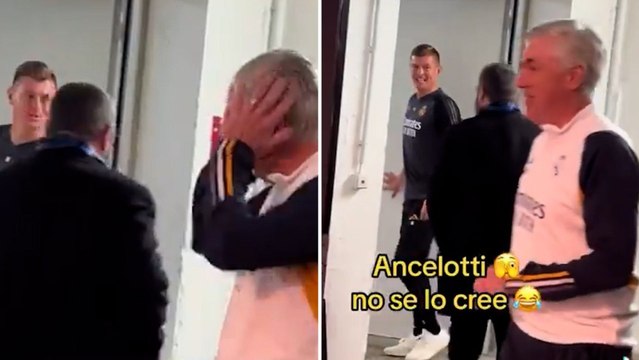 La broma de Kroos a Ancelotti entre sus ruedas de prensa: La he liado, he dicho que renuevo