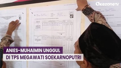 Penghitungan Suara, Anies-Muhaimin Unggul di TPS Megawati Soekarnoputri