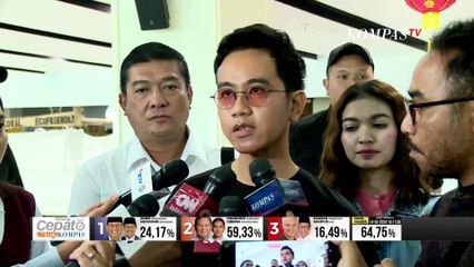 Gibran Rakabuming Raka Tanggapi Hasil Quick Count: Kita Tunggu Penghitungan Selesai