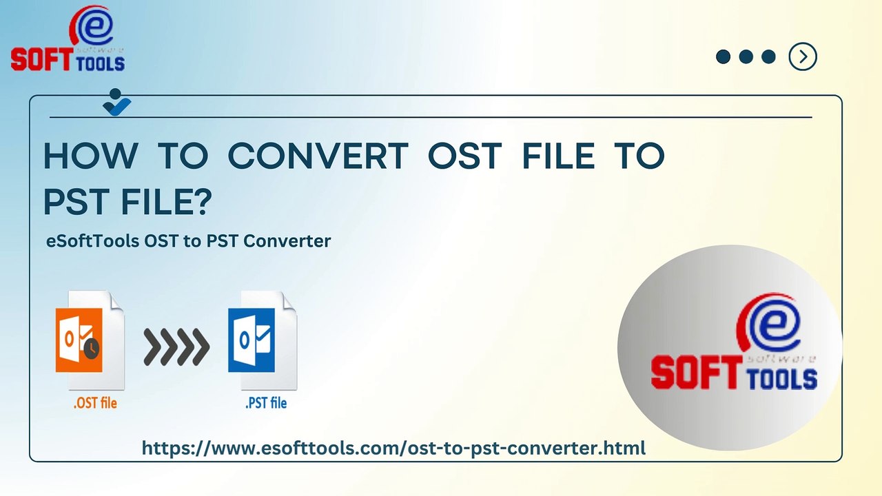 How to Convert OST File to PST File