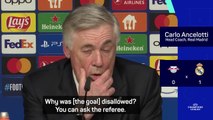 Ancelotti discusses Leipzig’s offside call and altercation with coach