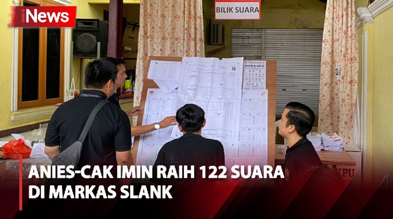 Hasil Penghitungan Suara di Markas Slank, Anies-Cak Imin Raih 122 Suara