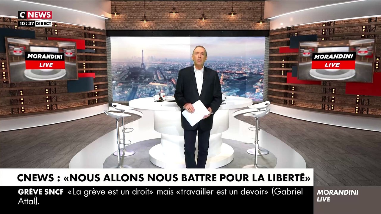 Jean-Marc Morandini après les menaces contre CNews: "Nous allons nous battre pour la liberté. Il est inadmissible que nous ayons un traitement différents des autres chaînes" - Regardez