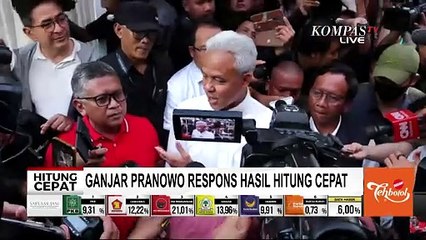 Respons Quick Count, Ganjar Pranowo: Kalian Percaya Nggak Suara Saya Segitu?