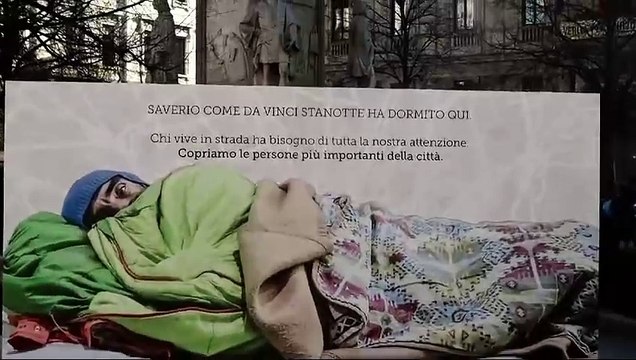 Milano, l'iniziativa di Fondazione Progetto Arca Copriamo le persone pi? importanti della citt?