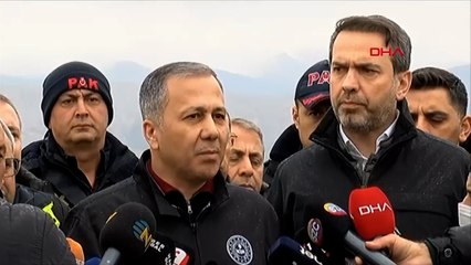 Erzincan'da maden sahasındaki son duruma ilişkin İçişleri Bakanı Ali Yerlikaya açıklama yaptı