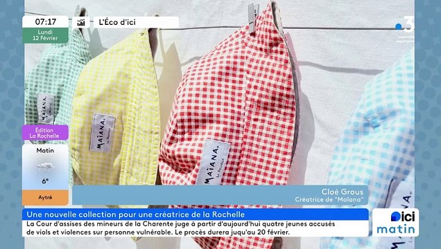 Maïana, vêtements et des accessoires éco-responsables en Charente-Maritime