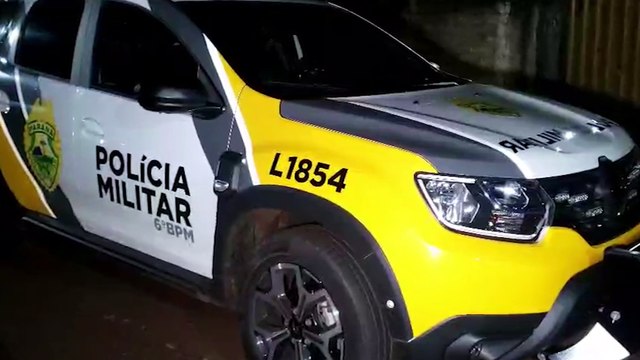 Ação conjunta da PM e da GM impede furto em Cmei de Cascavel; homem é detido em flagrante