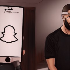 Karim Benzema, la star du football, s'invite sur Snapchat !
