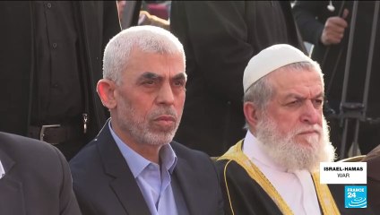 Israel army shows video it says is of Hamas's Sinwar in tunnel