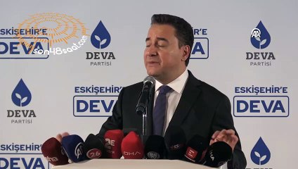 Babacan, Eskişehir'de aday tanıtım toplantısına katıldı