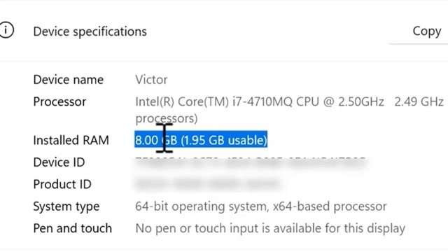 How To Fix All RAM Not Fully Usable and Not Using All Available RAM in Windows 11 / 10 (2 Methods)